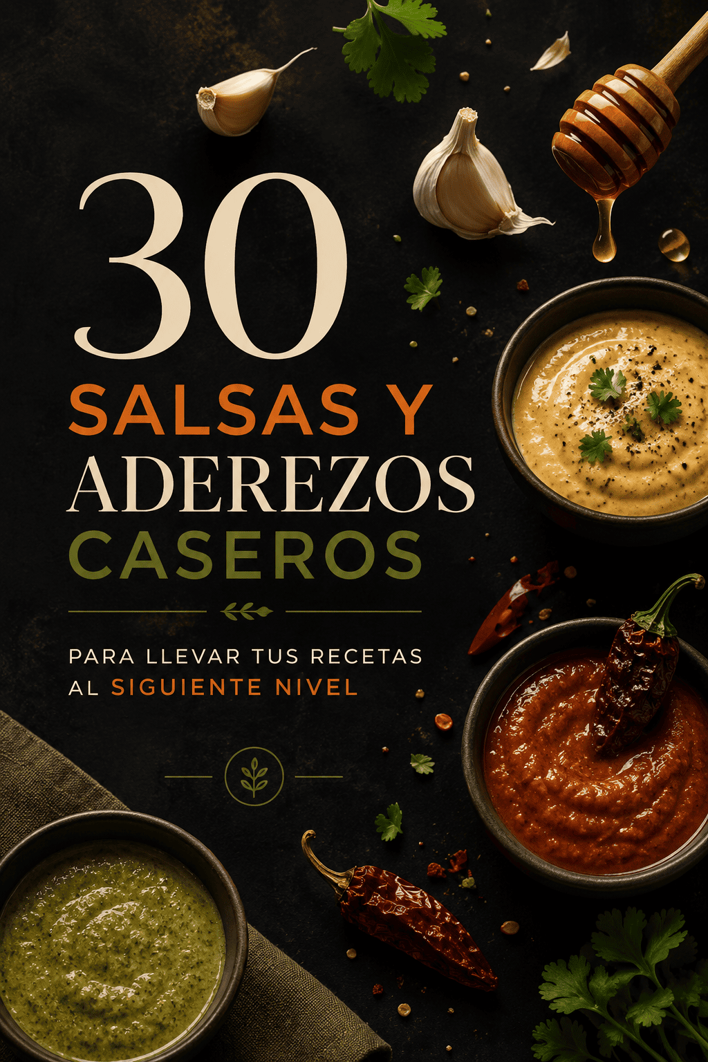 30 Recetas de Salsas y Aderezos